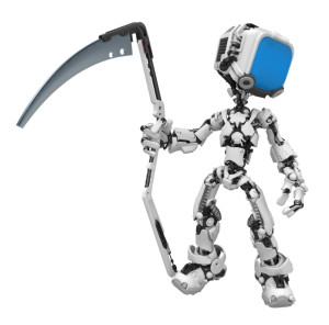 Blue Screen Robot, Scythe